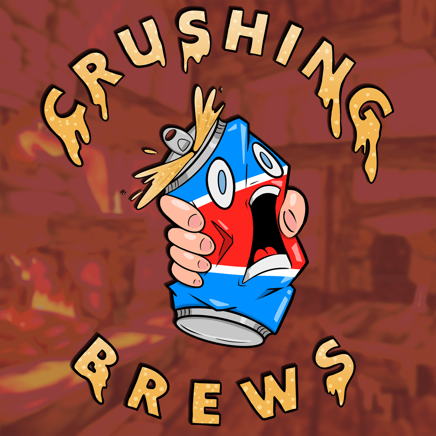 Crushing beers never looked so cool! But don't forget about the beers feeling.